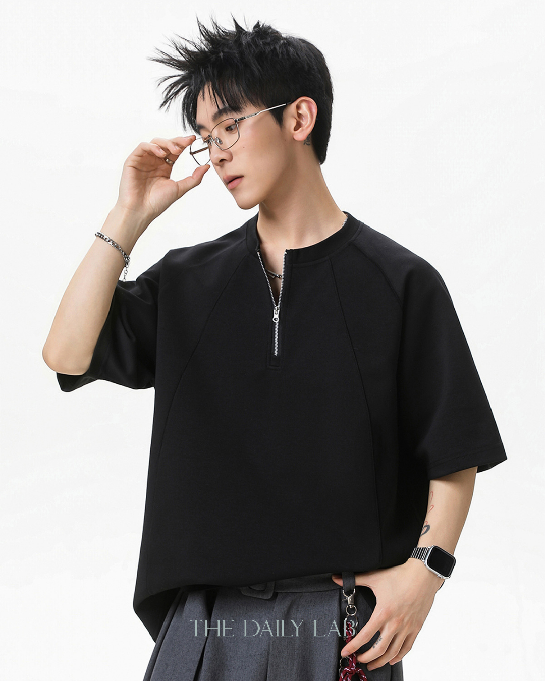 Urban Structure Tee in Black