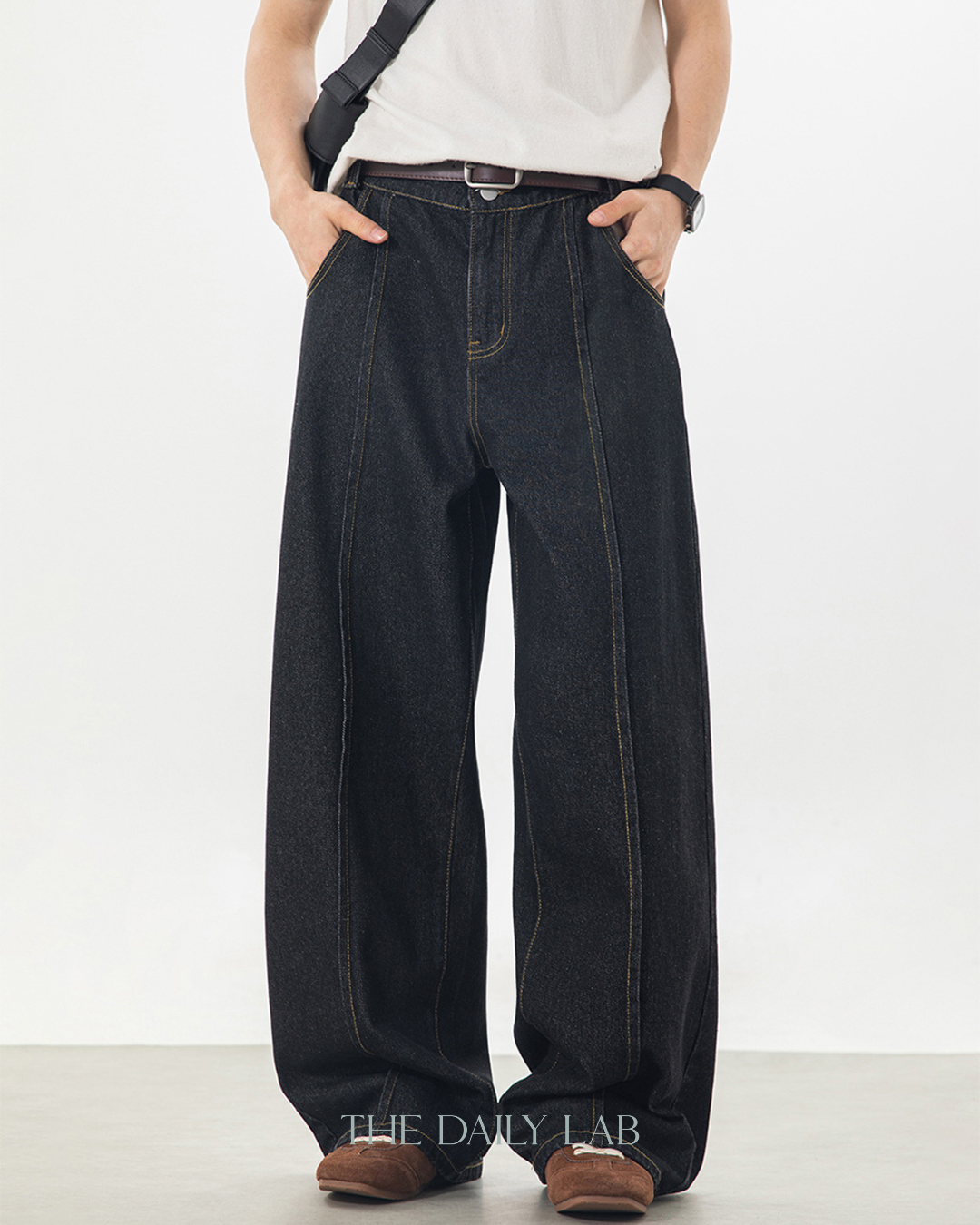 Vintage Star Baggy Denim Pants