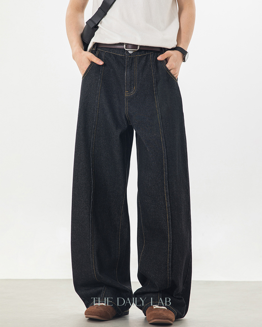 Vintage Star Baggy Denim Pants