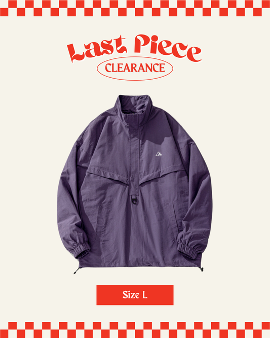 Taslon Outdoor Jacket in Purple (Size L)