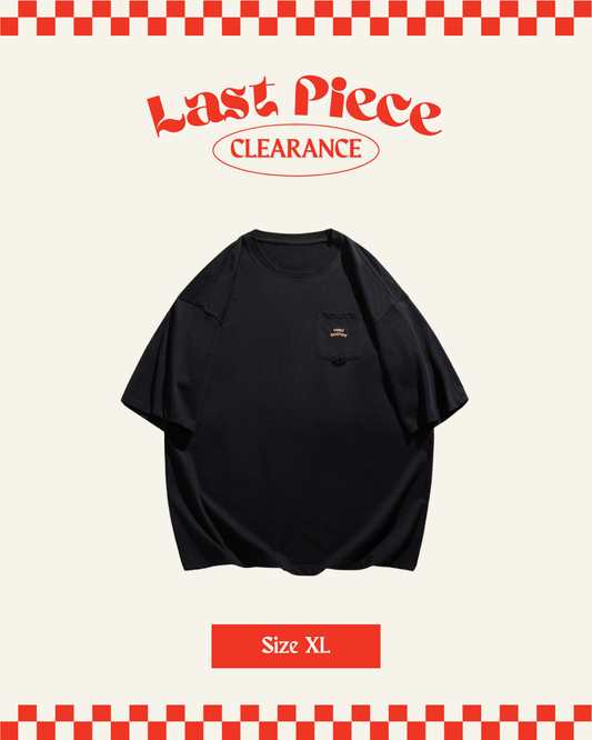 Times Practice Oversized Tee in Black (Size XL)