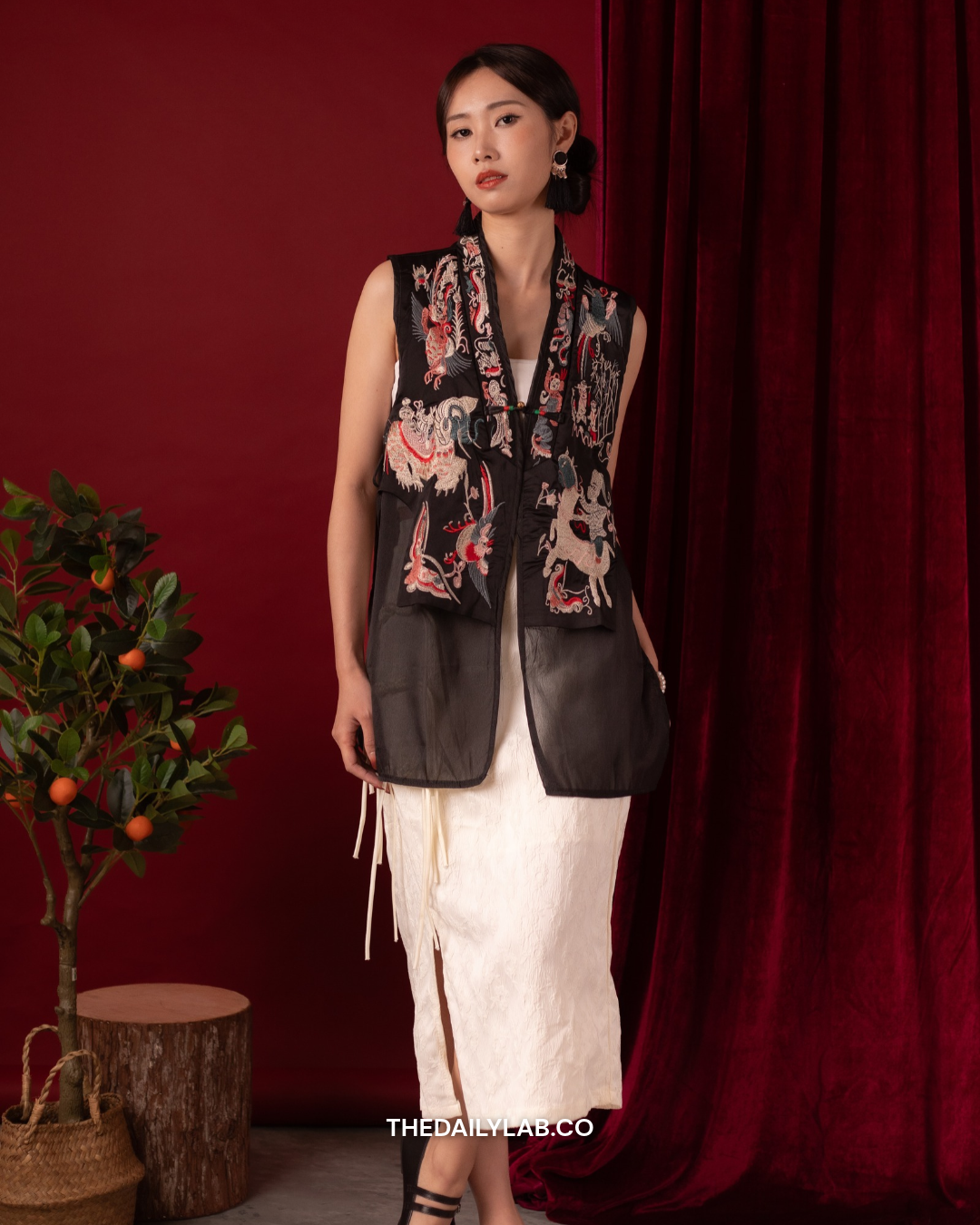 Mythic Heritage Embroidered Vest