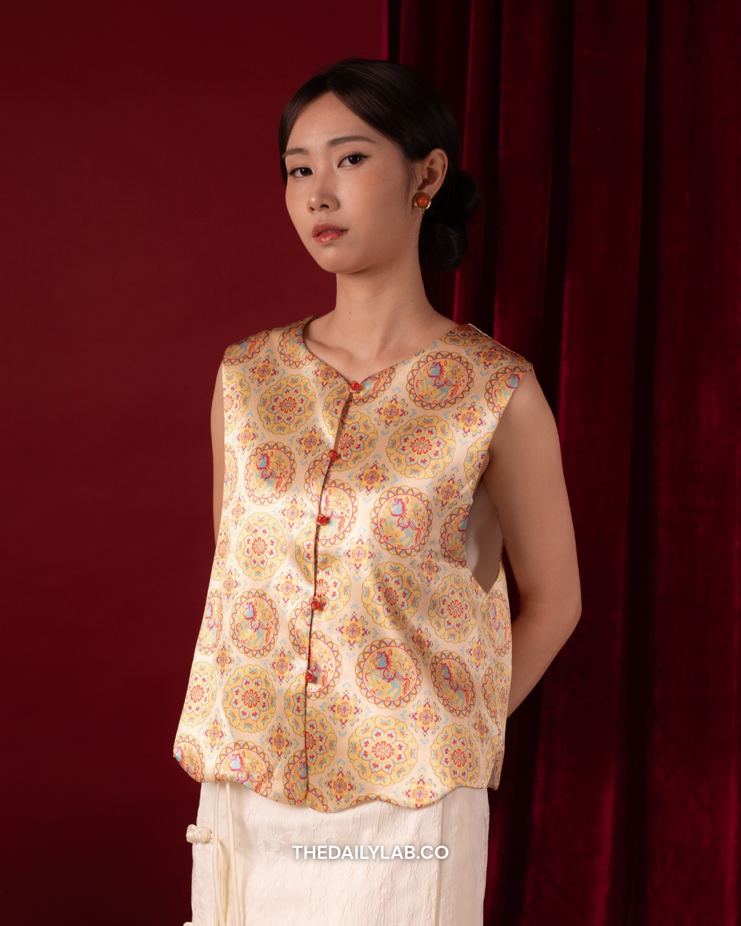 Golden Medallion Tang Vest