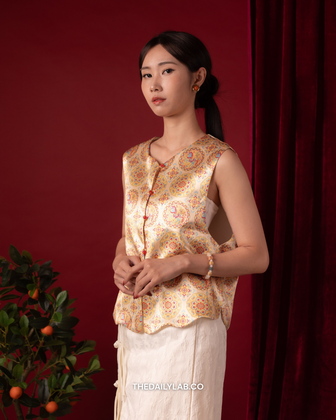 Golden Medallion Tang Vest