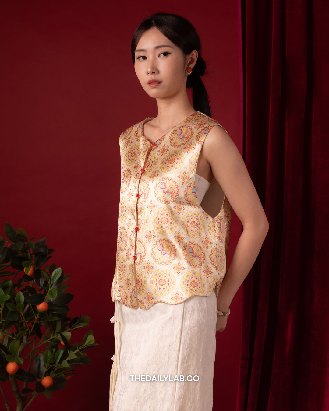 Golden Medallion Tang Vest