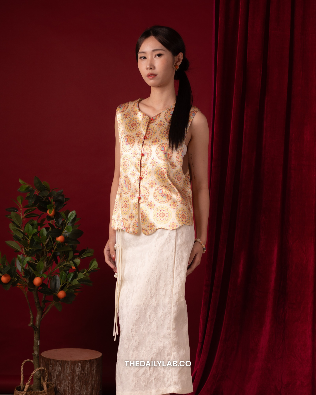 Golden Medallion Tang Vest
