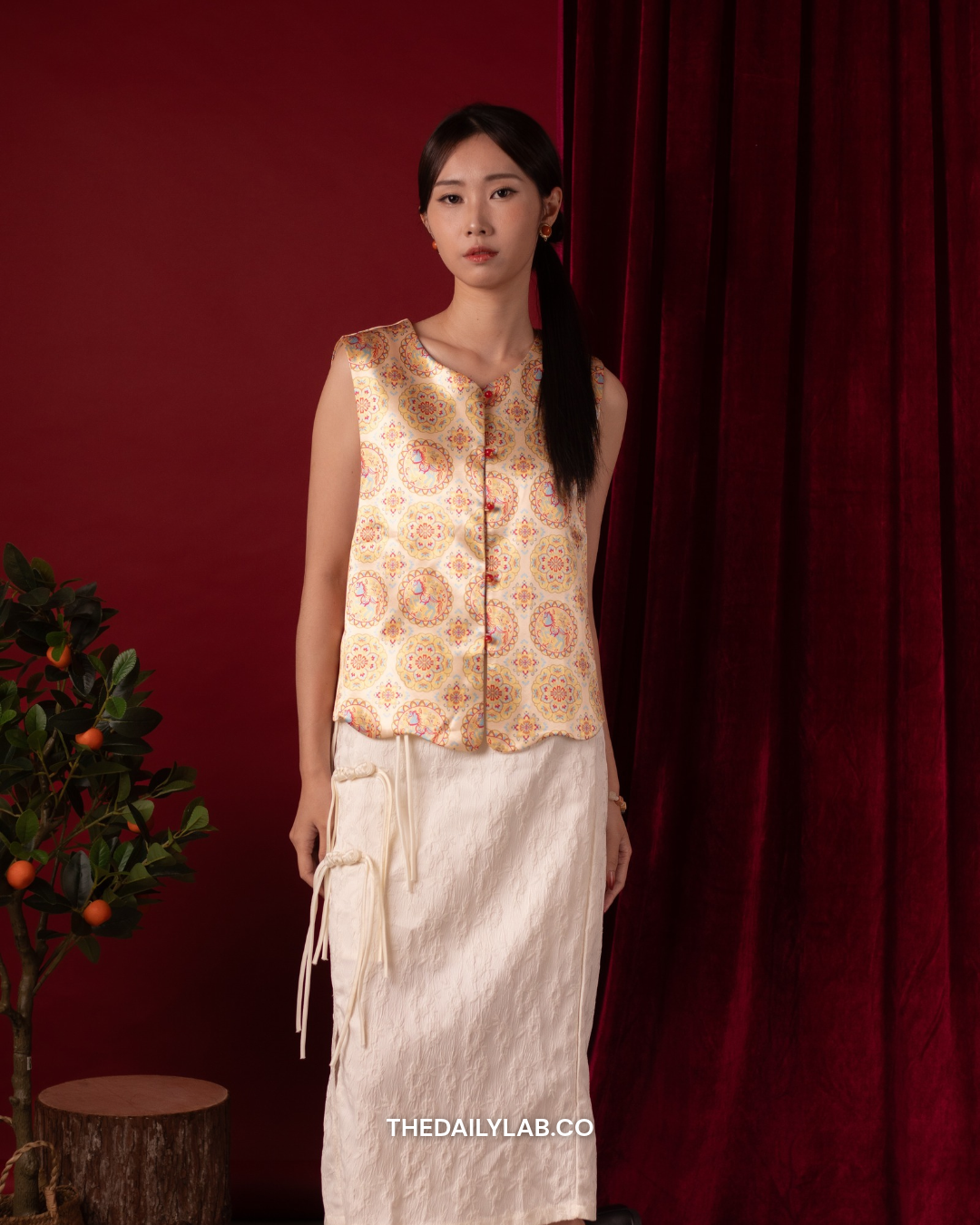 Golden Medallion Tang Vest