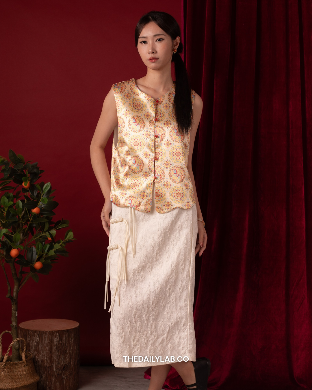 Golden Medallion Tang Vest