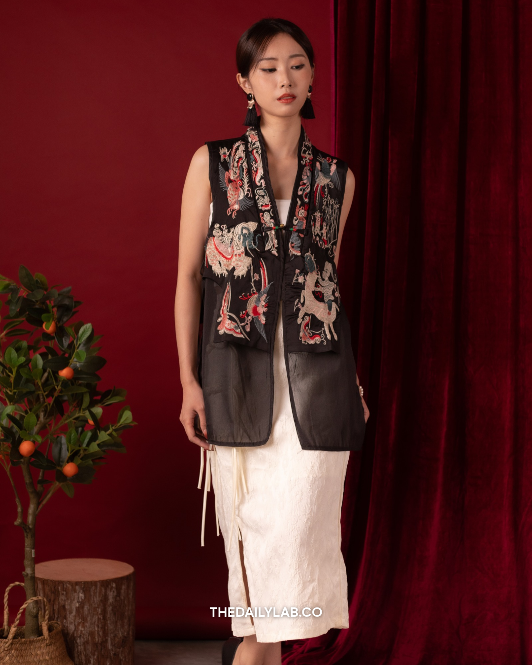 Mythic Heritage Embroidered Vest