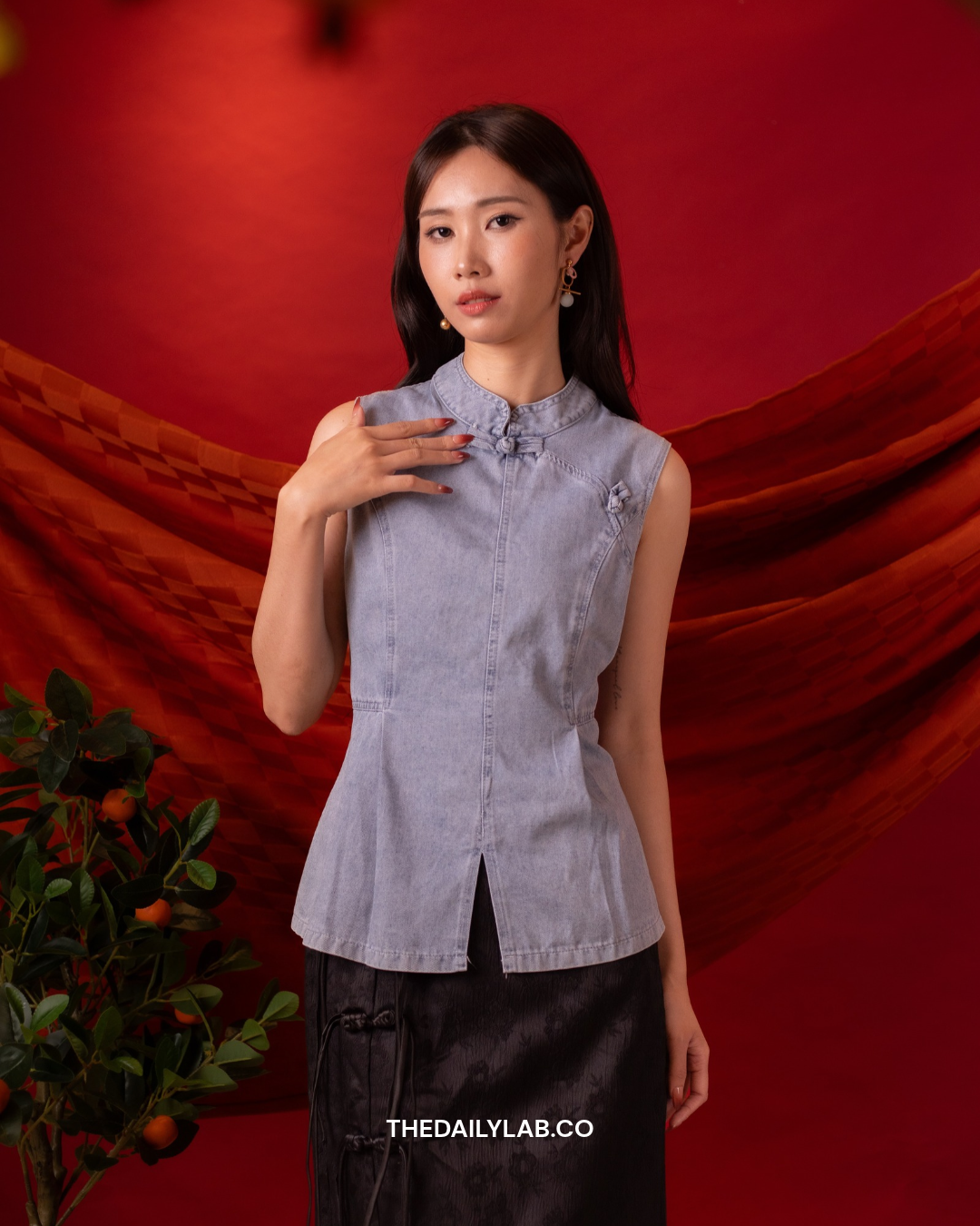 Indigo Heritage Tang Vest