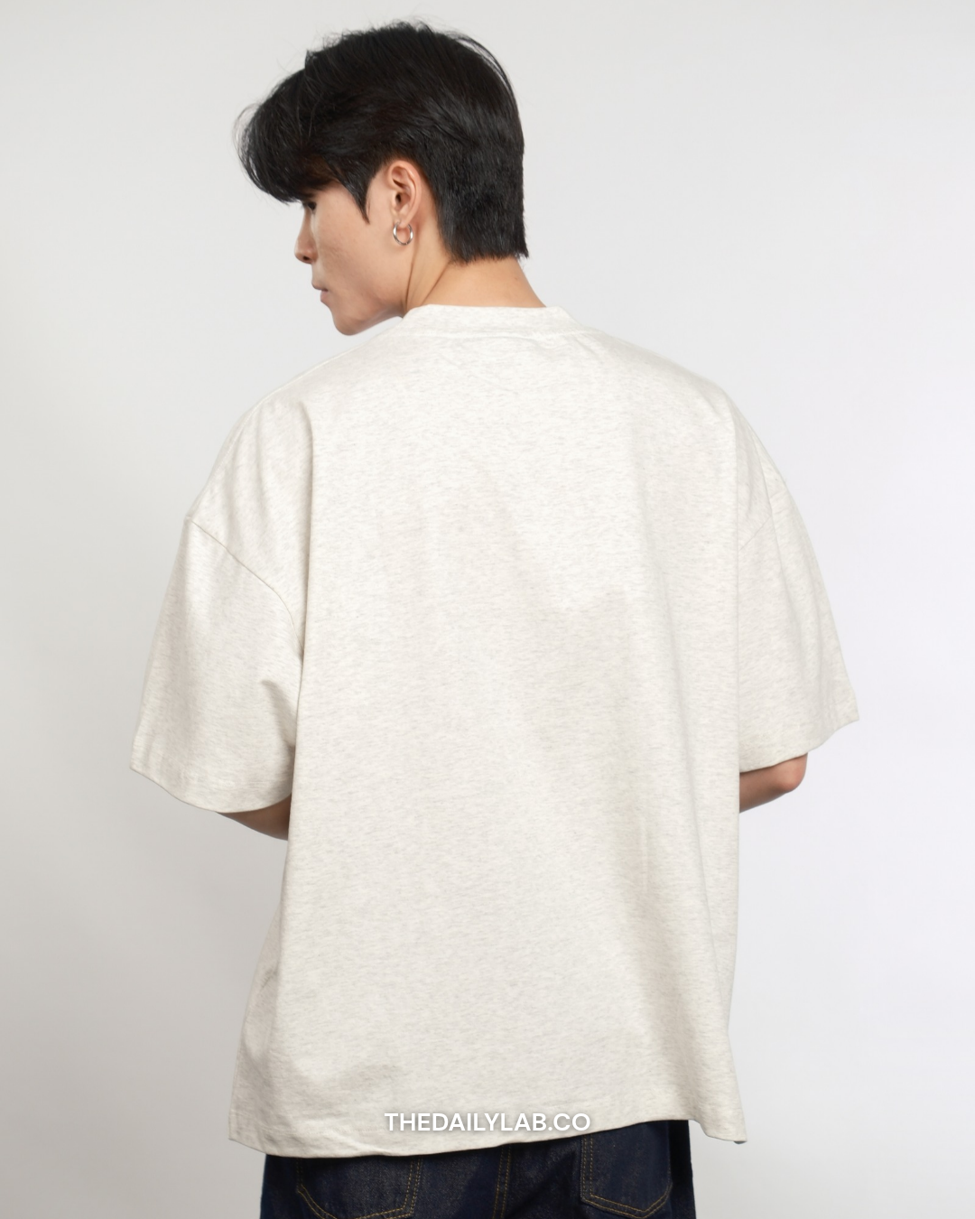 Wild in Heaven Graphic Boxy Tee in Grey (In-Stock)
