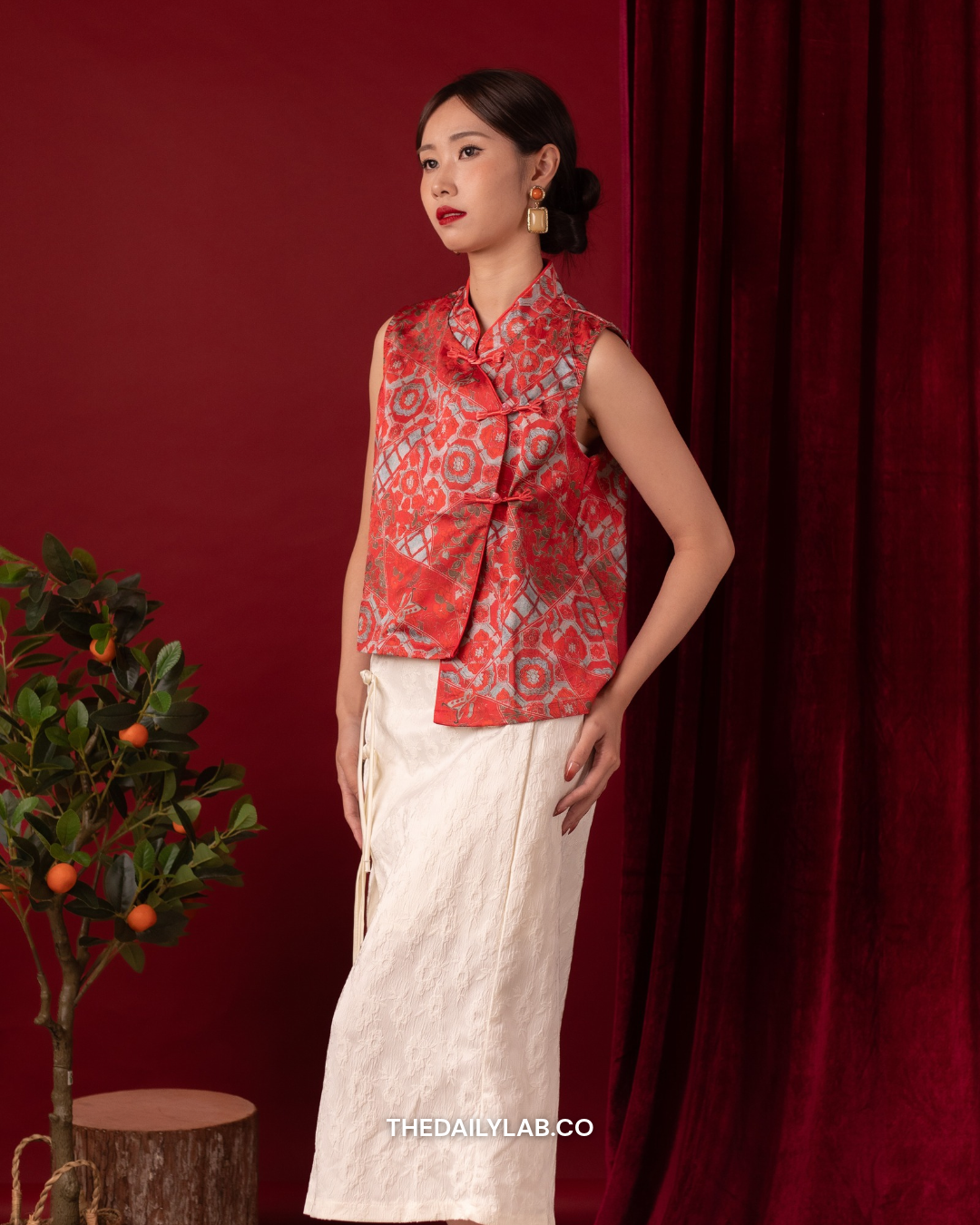 Scarlet Reverie Tang Vest