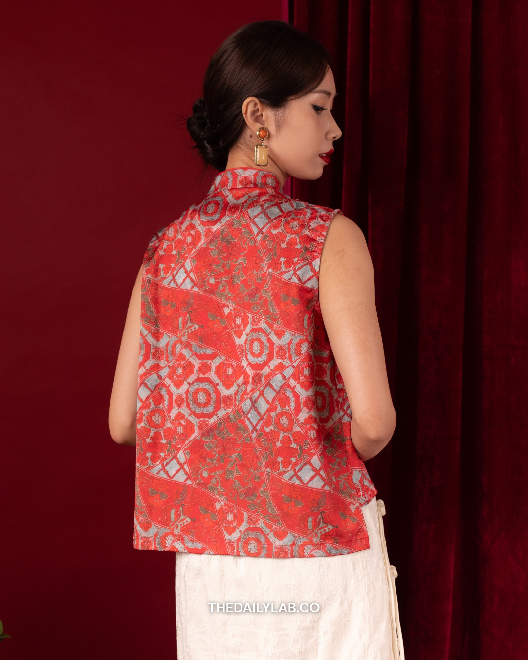 Scarlet Reverie Tang Vest