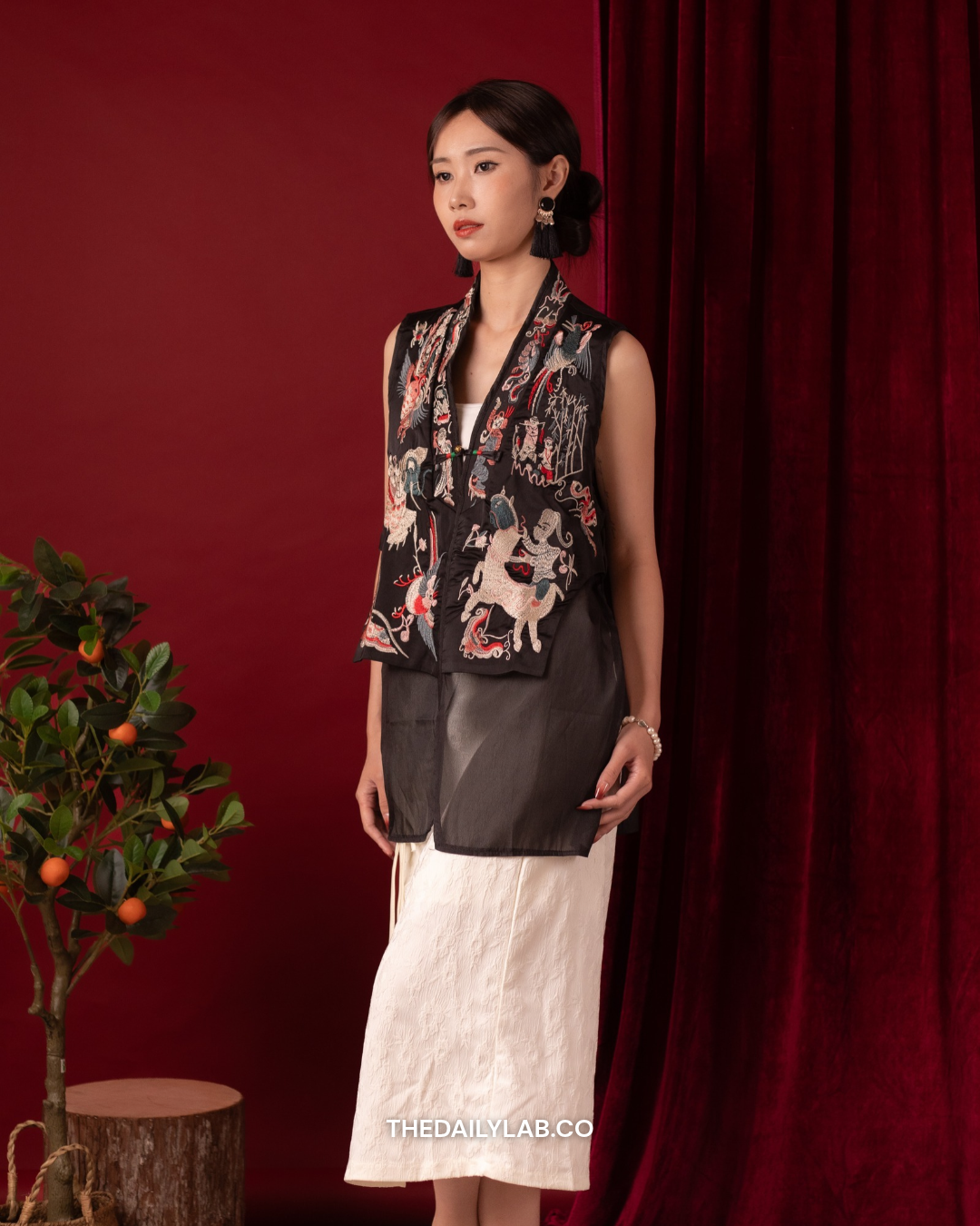Mythic Heritage Embroidered Vest