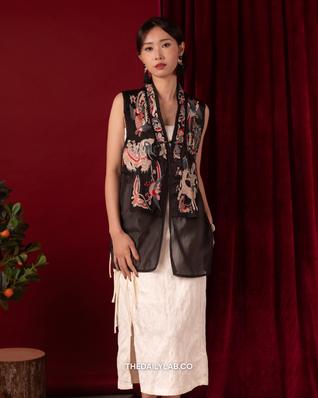 Mythic Heritage Embroidered Vest