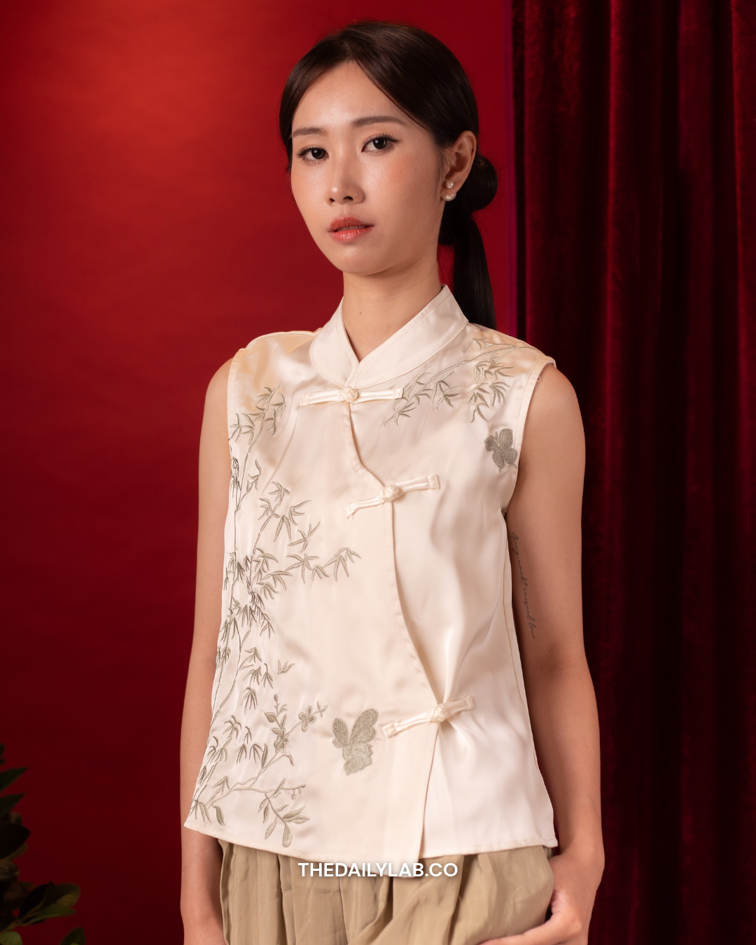 Sienna Bamboo Embroidered Set