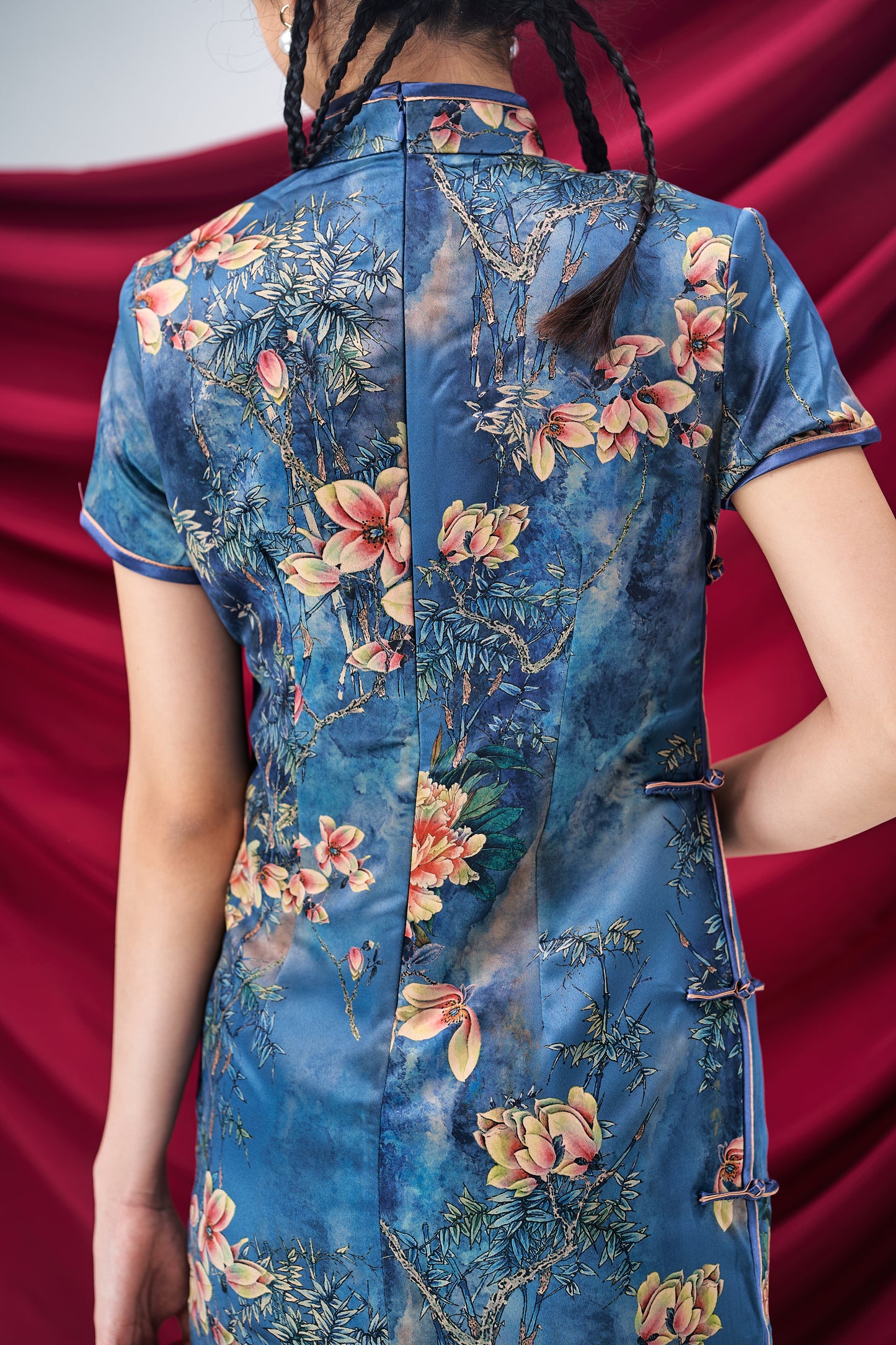 Botanical Midi Cheongsam