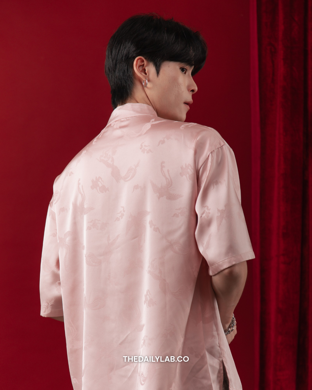 Kael Jacquard Tang Shirt