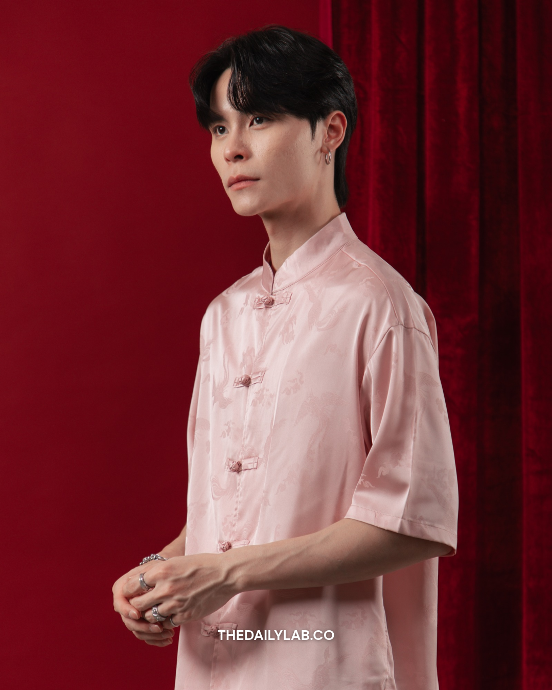 Kael Jacquard Tang Shirt
