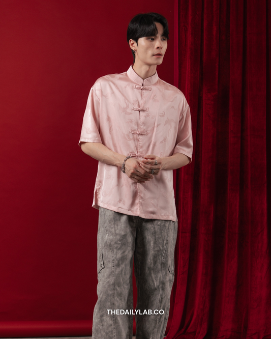 Kael Jacquard Tang Shirt