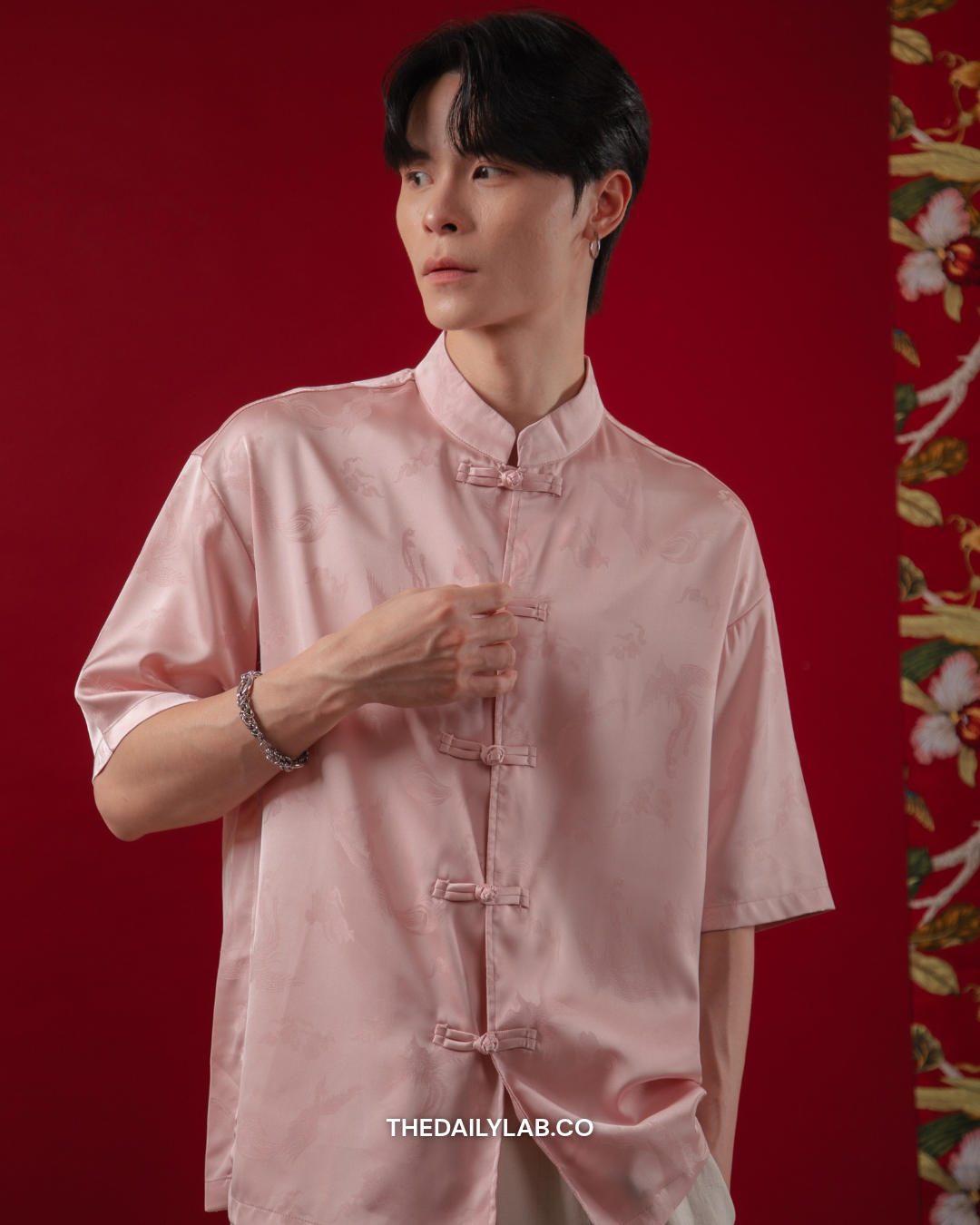 Kael Jacquard Tang Shirt