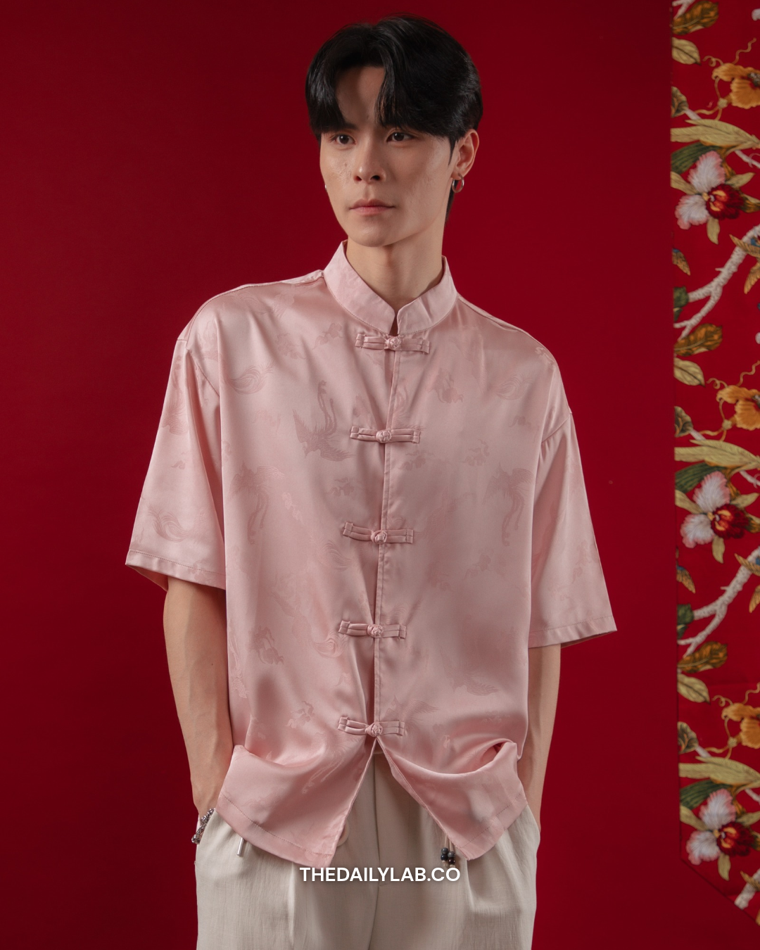 Kael Jacquard Tang Shirt