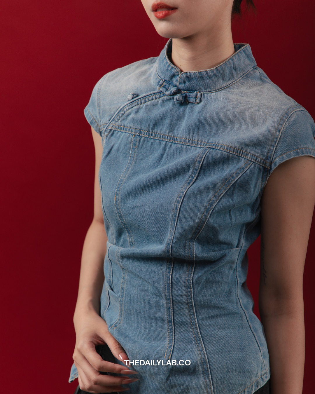 Cloud Denim Tang Vest