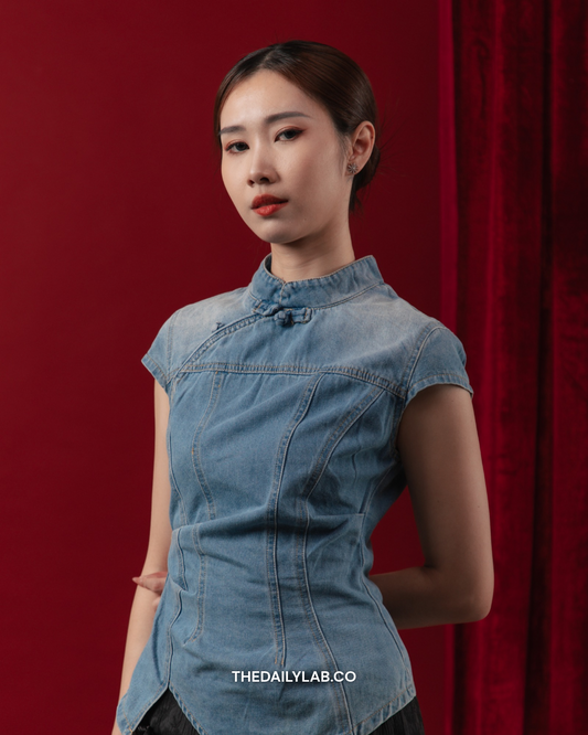 Cloud Denim Tang Vest