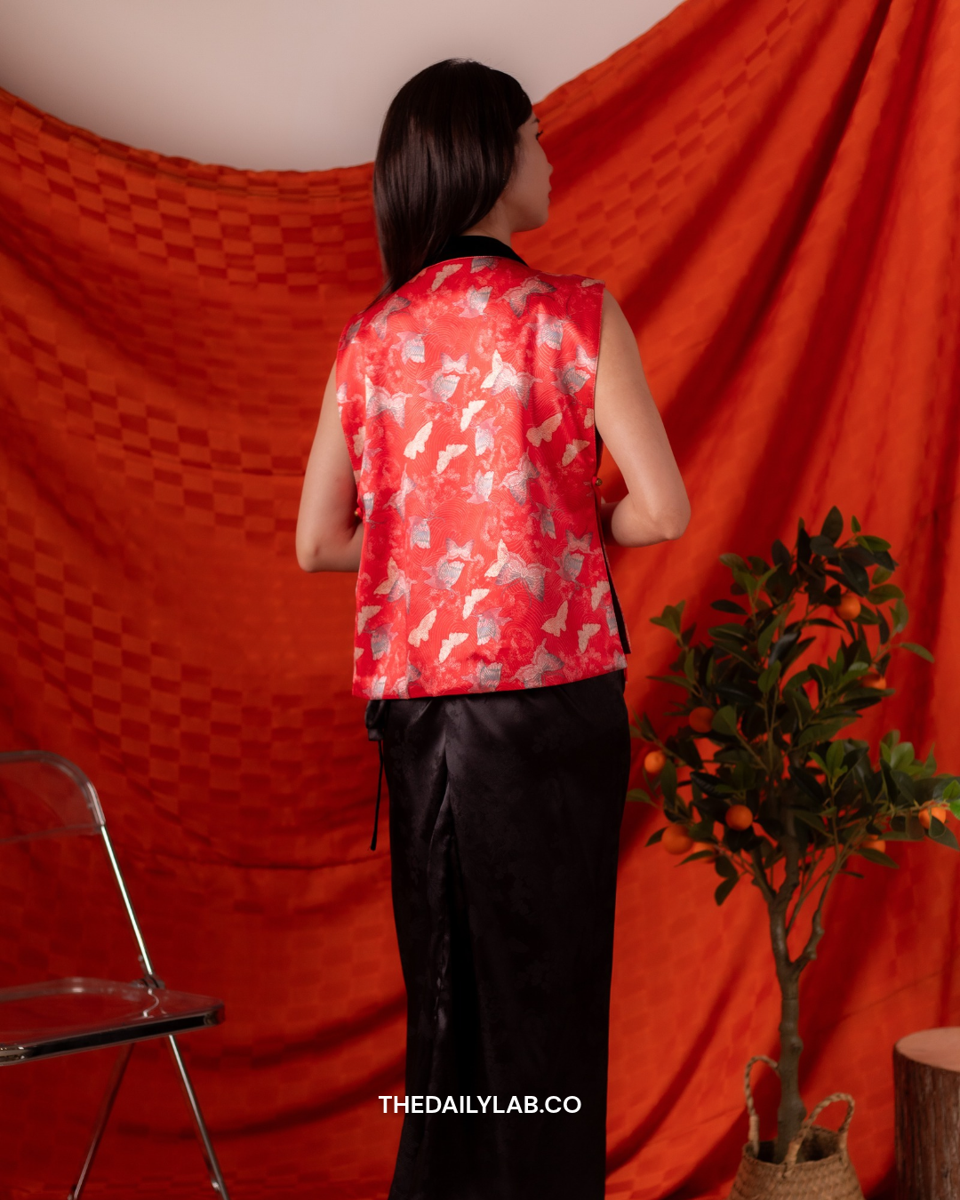 Valen Heritage Jacquard Vest