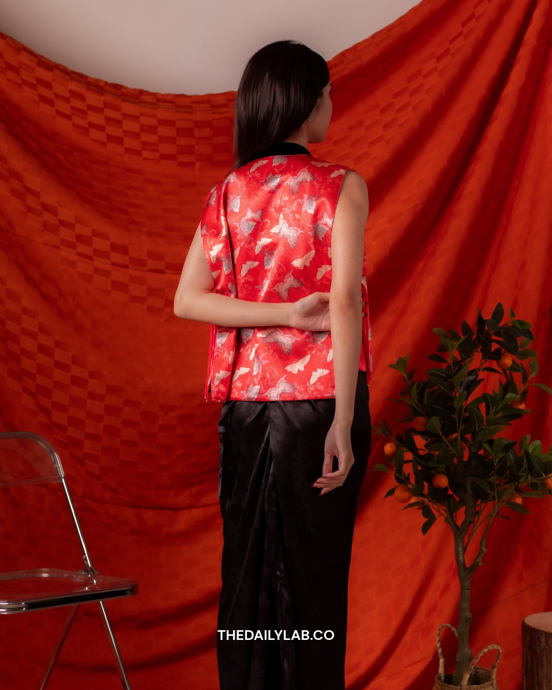 Valen Heritage Jacquard Vest