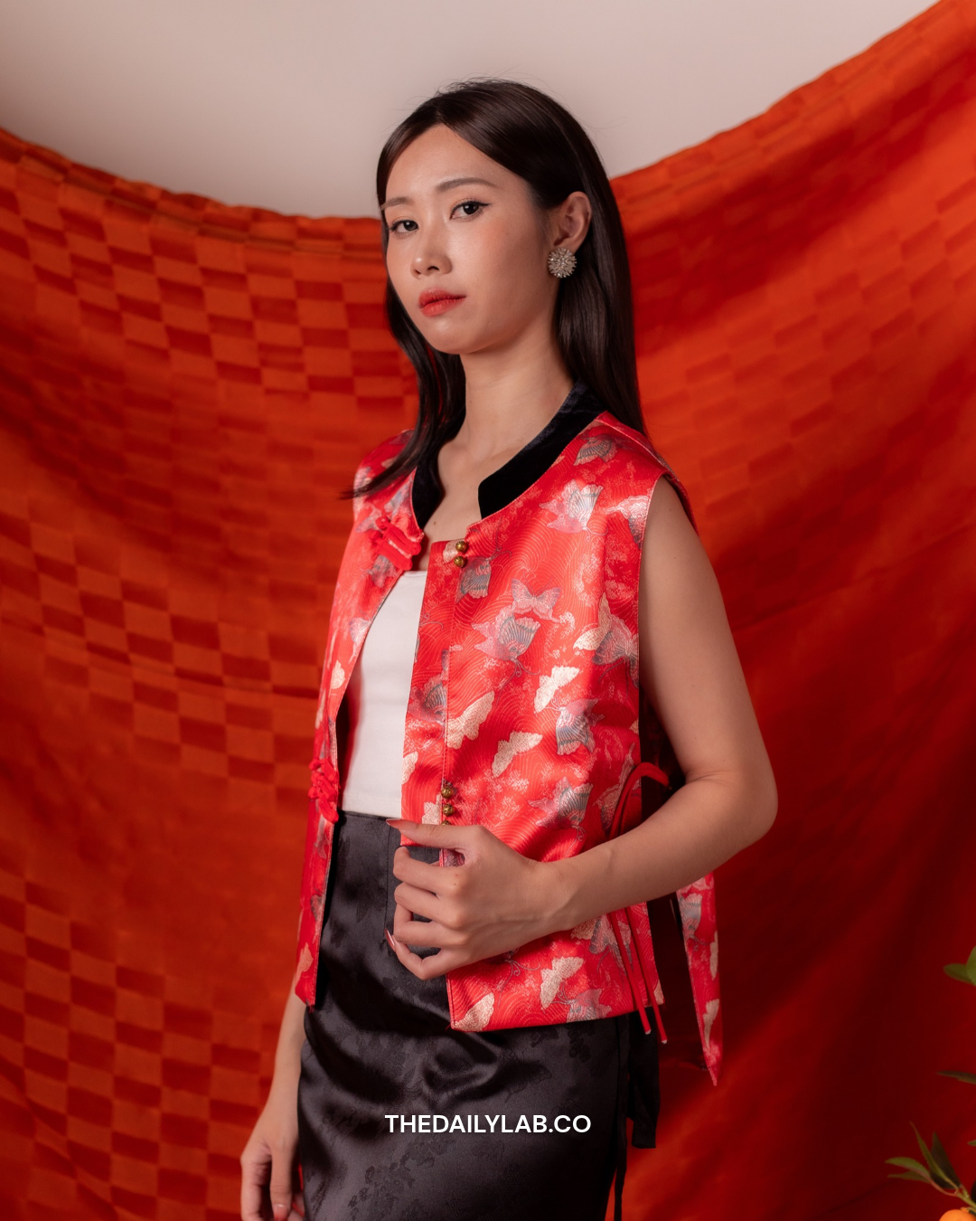 Valen Heritage Jacquard Vest