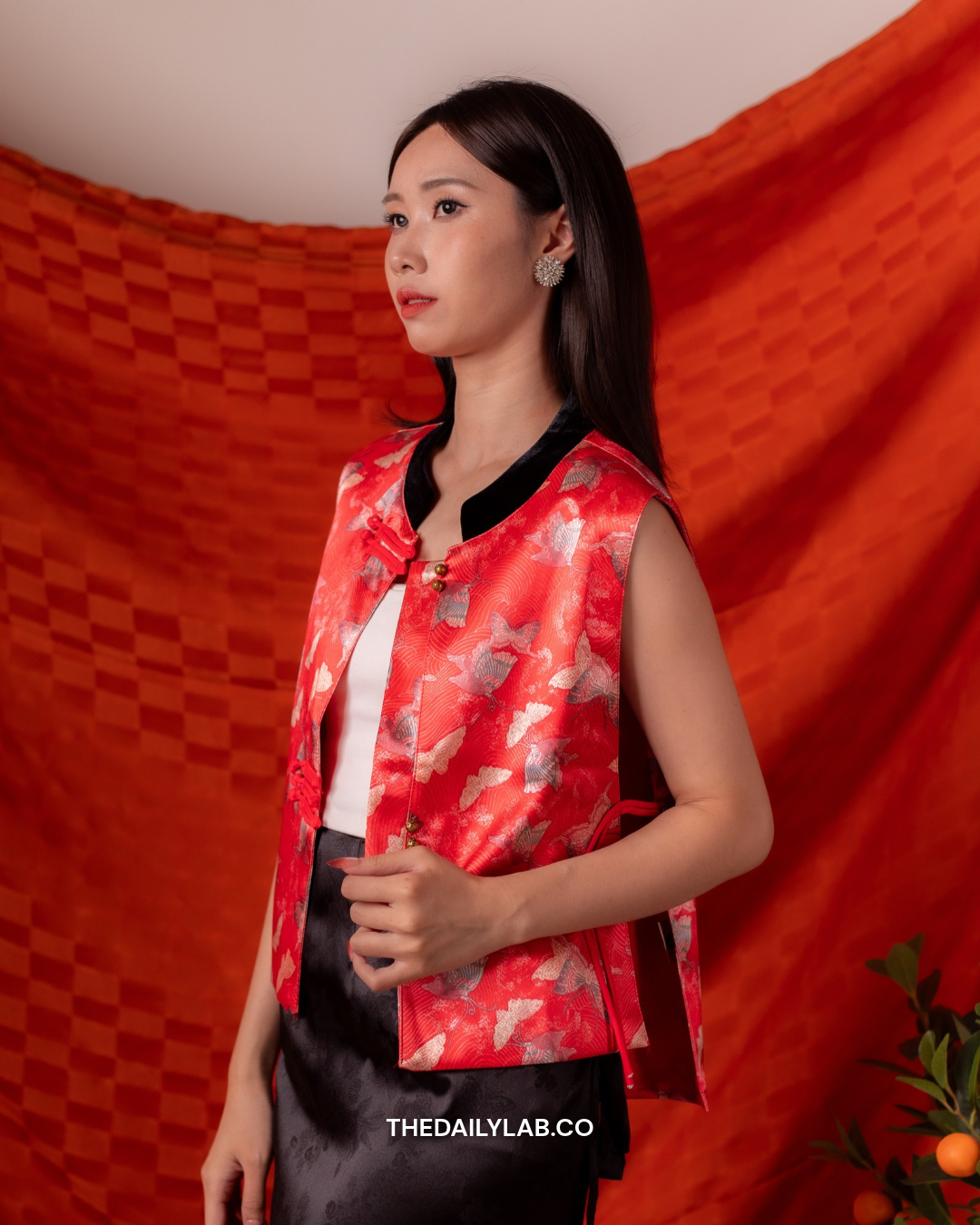 Valen Heritage Jacquard Vest