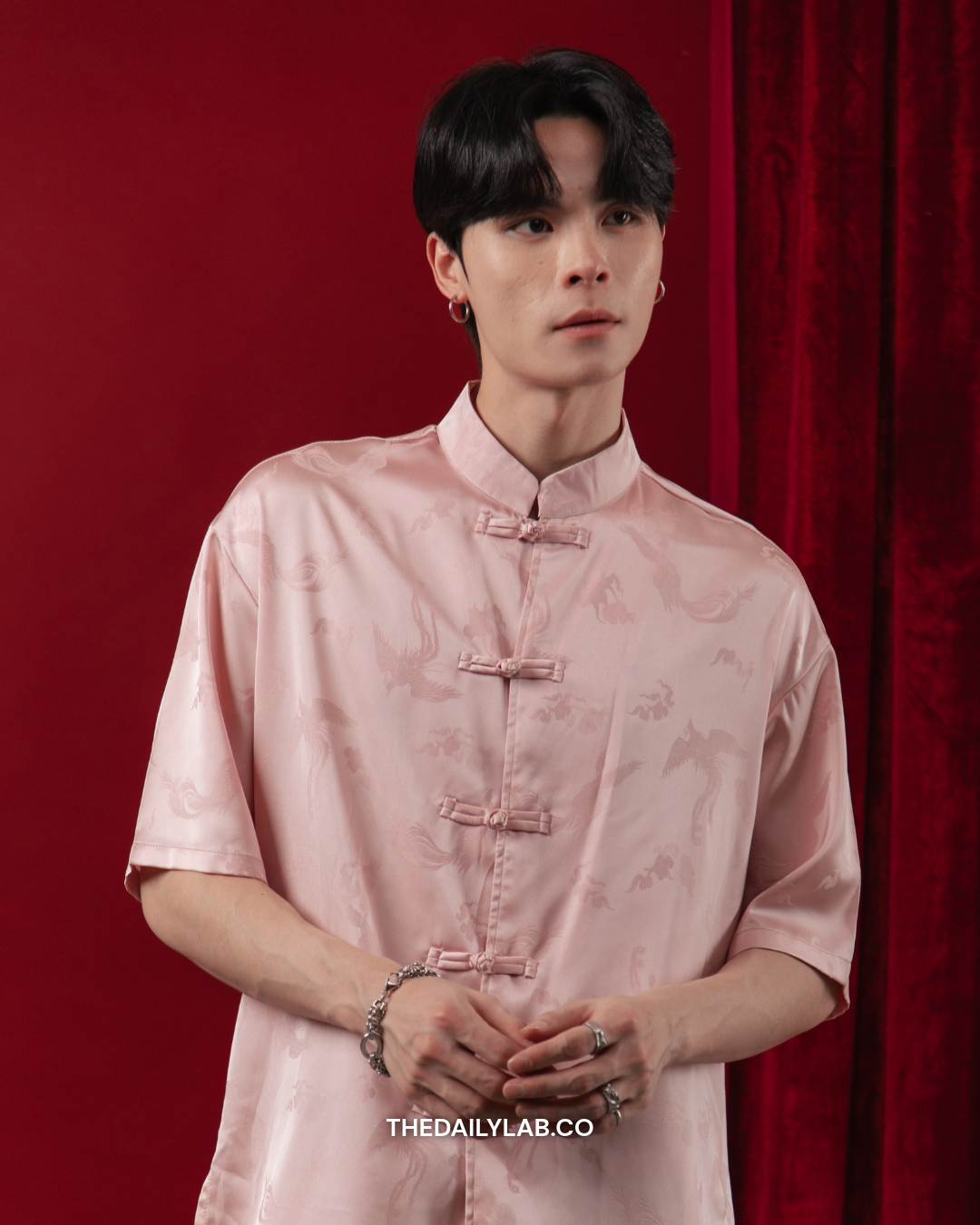 Kael Jacquard Tang Shirt