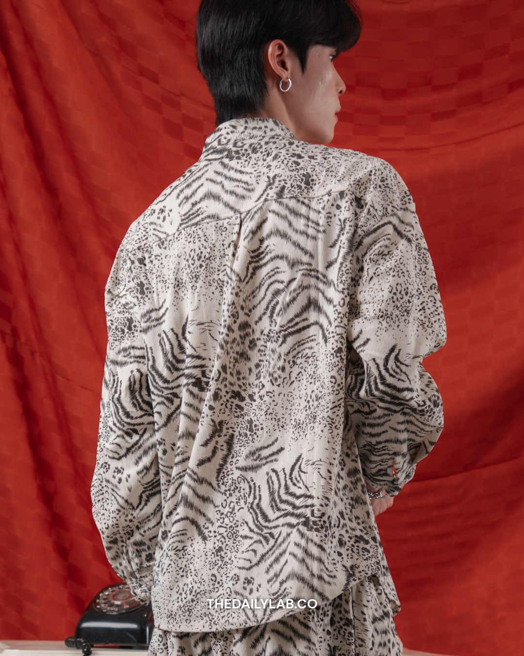Evren Heritage Jacquard Set in White