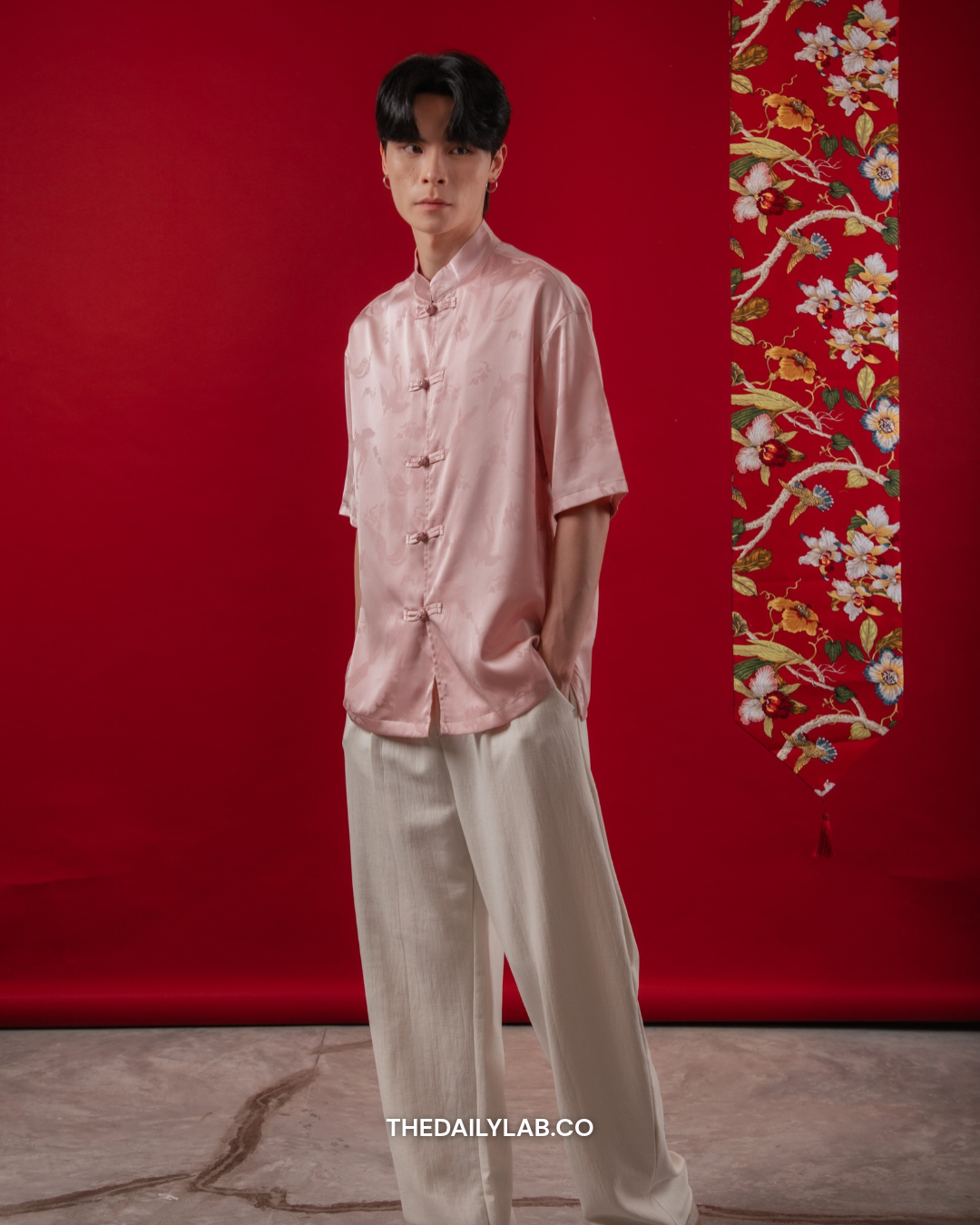 Kael Jacquard Tang Shirt