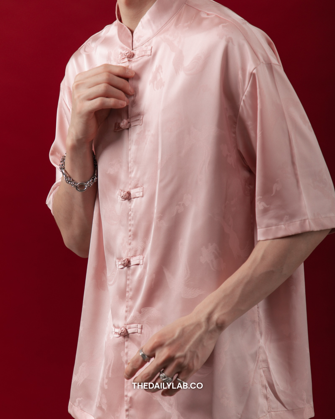 Kael Jacquard Tang Shirt