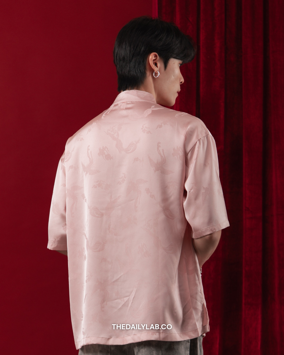 Kael Jacquard Tang Shirt