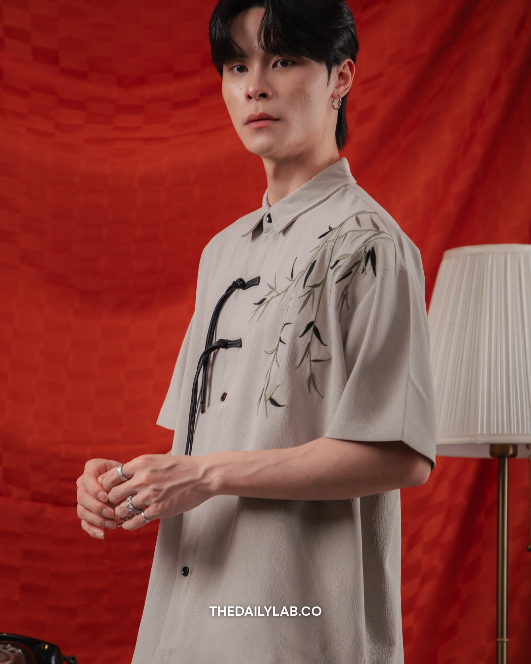 Ink Bamboo Knot Shirt