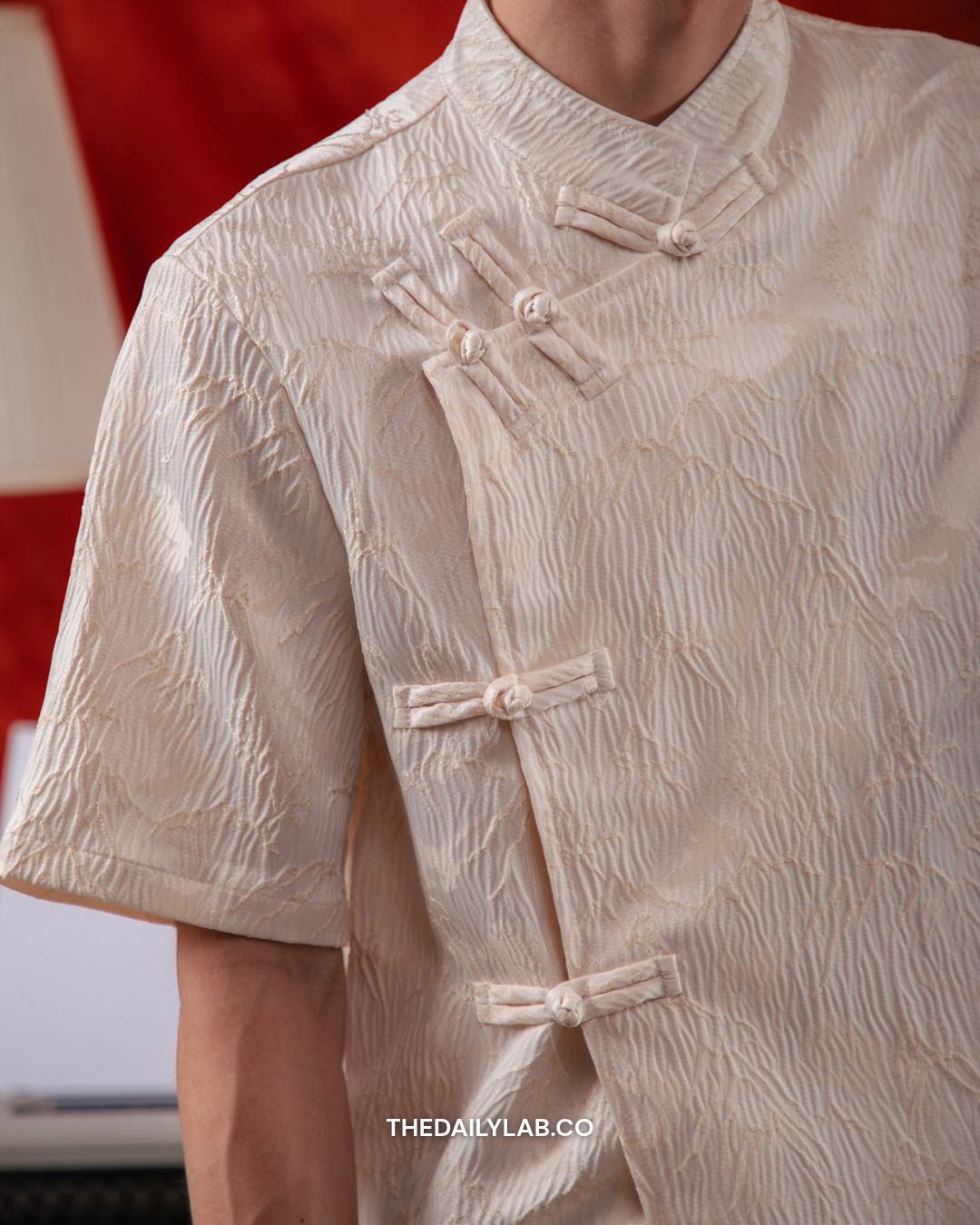 Mountain Mist Tang Shirt in White
