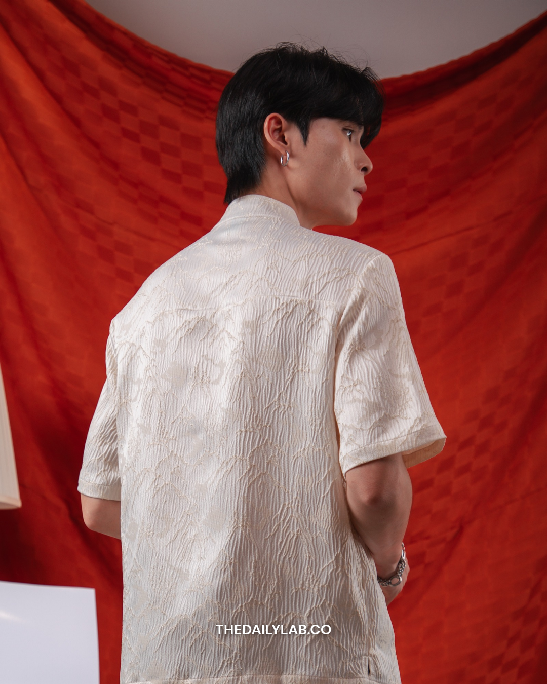 Mountain Mist Tang Shirt in White