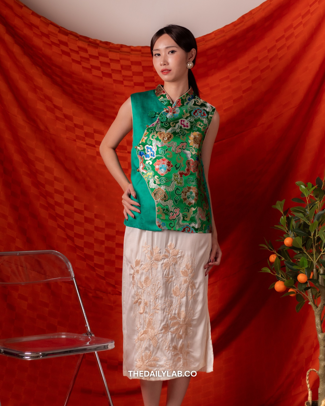 Emerald Cloud Tang Vest
