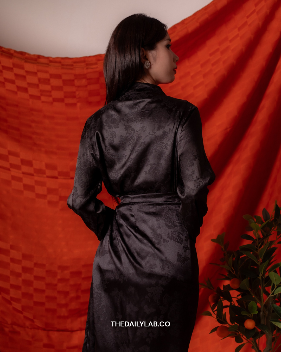Shadow Peony Tang Shirt