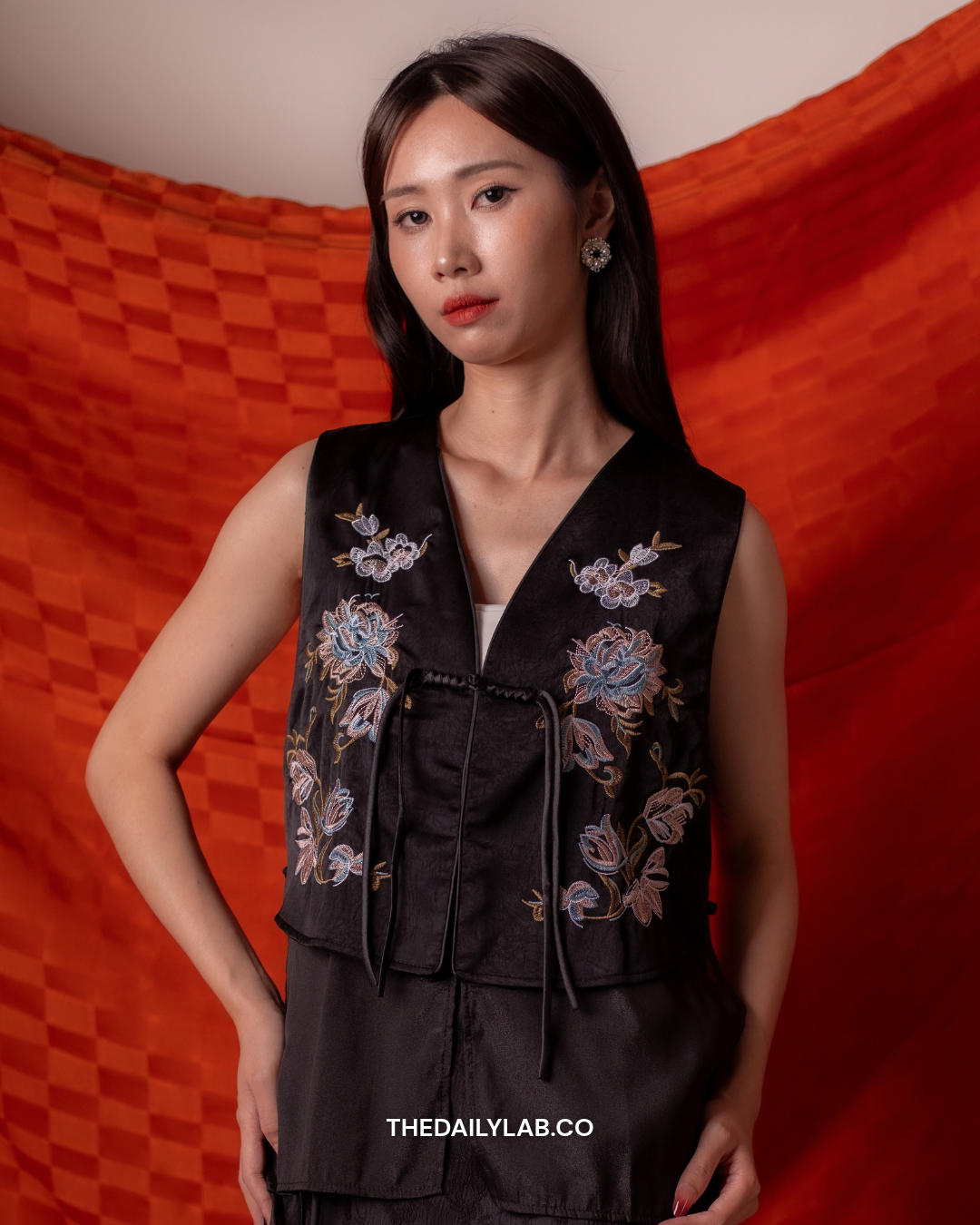 Dusky Bloom Vest