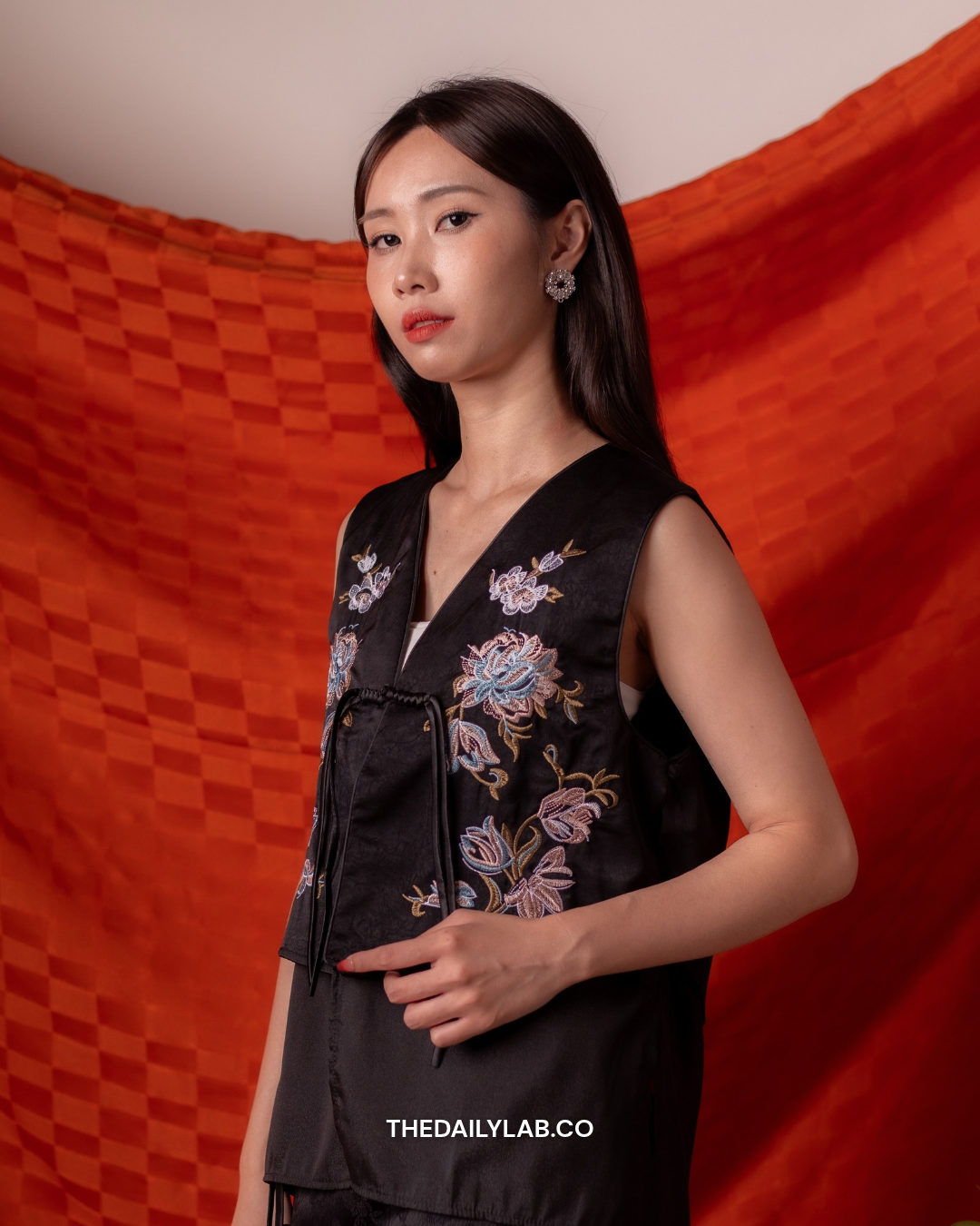 Dusky Bloom Vest