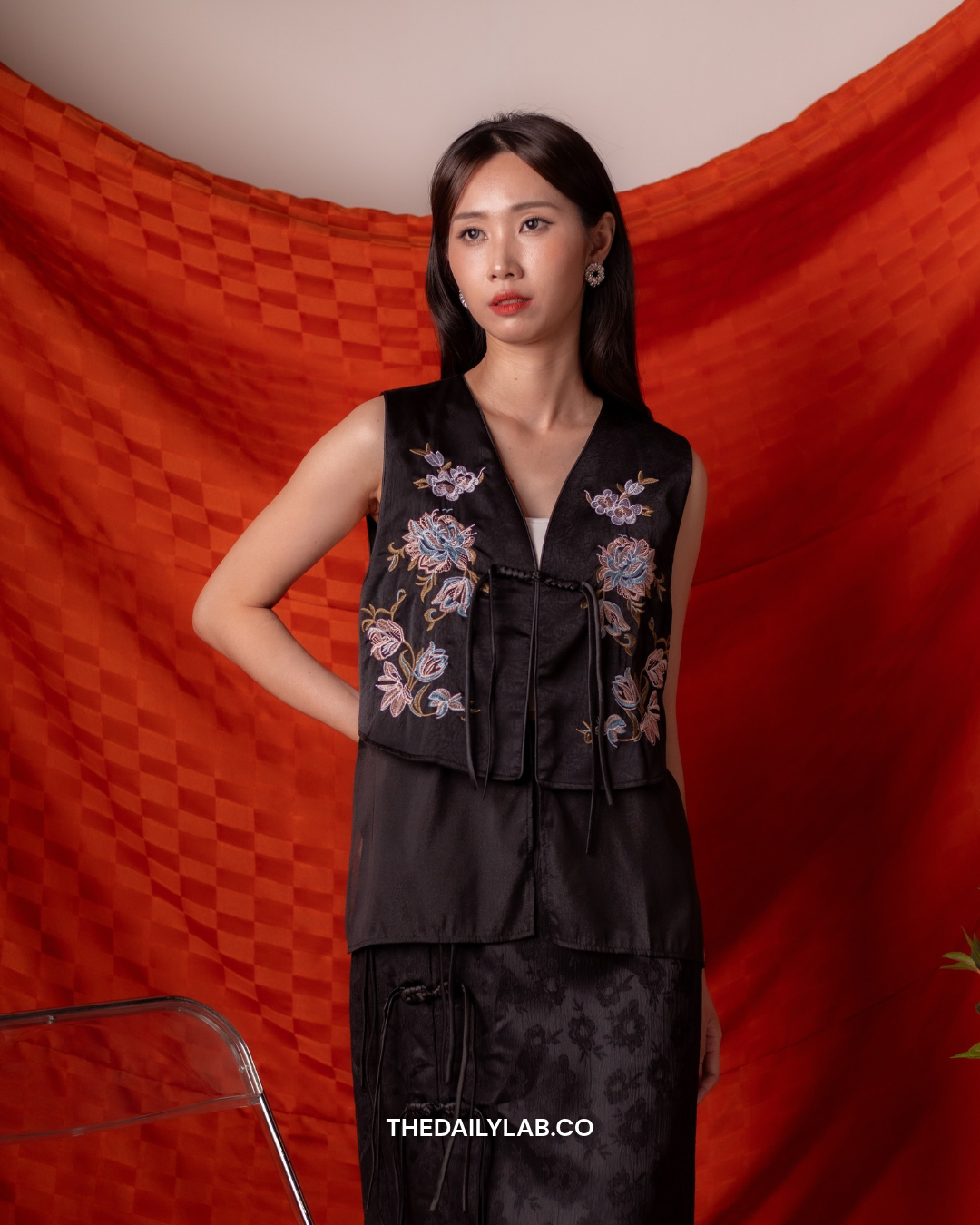 Dusky Bloom Vest