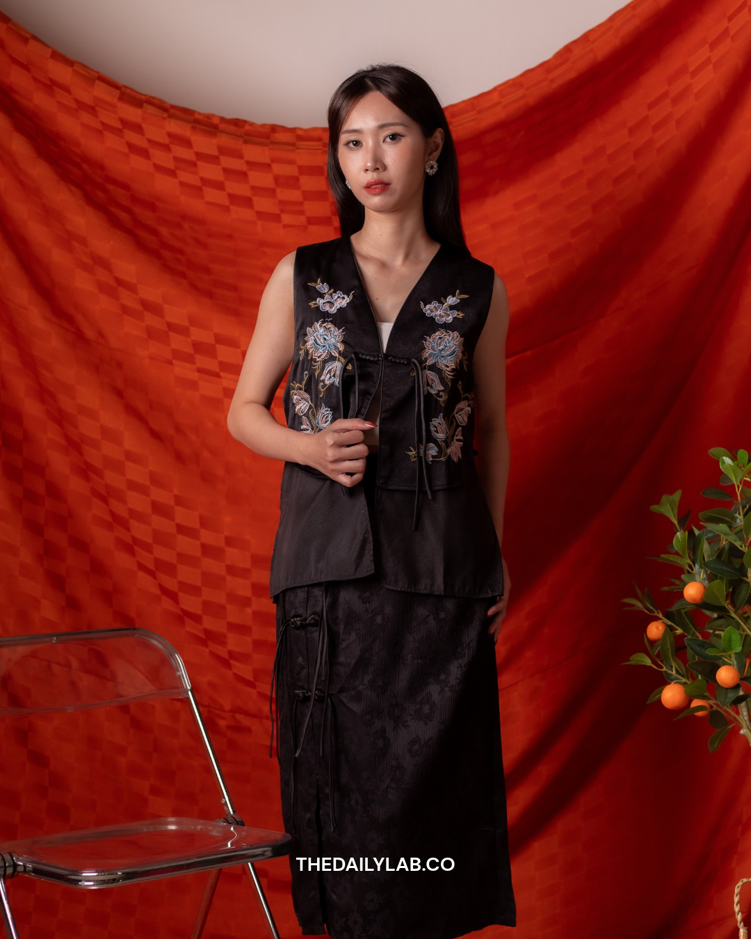 Dusky Bloom Vest