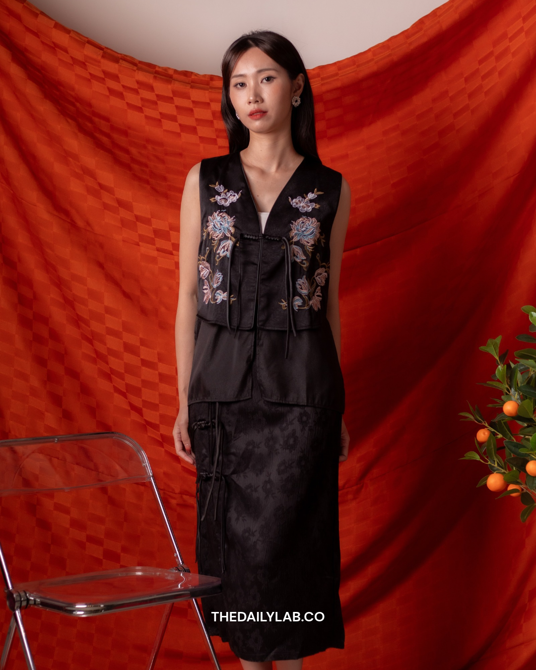 Dusky Bloom Vest