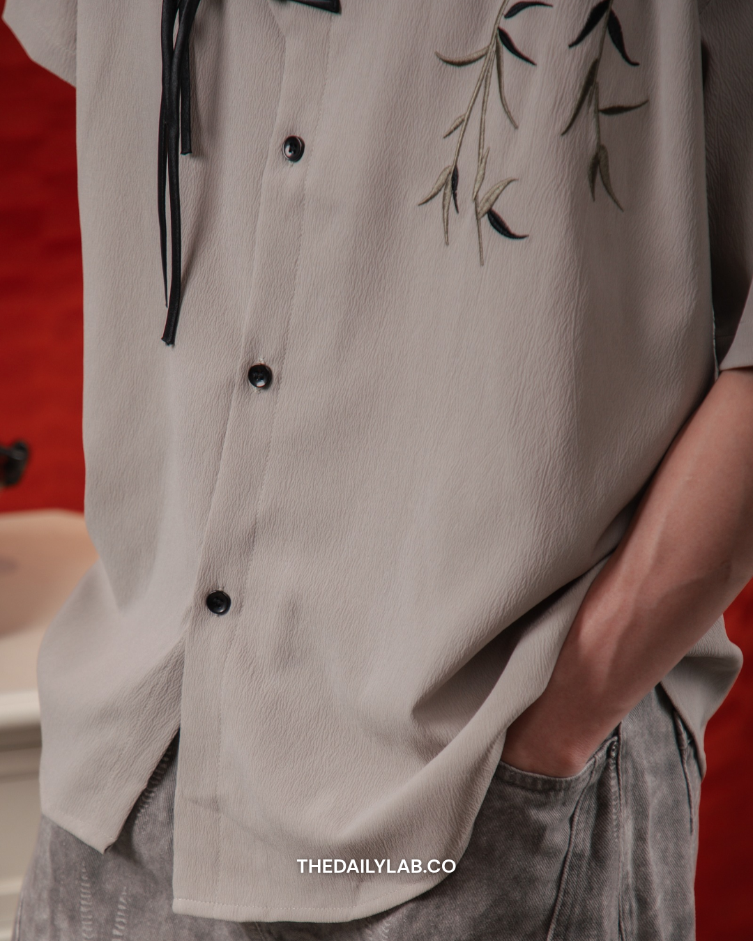 Ink Bamboo Knot Shirt
