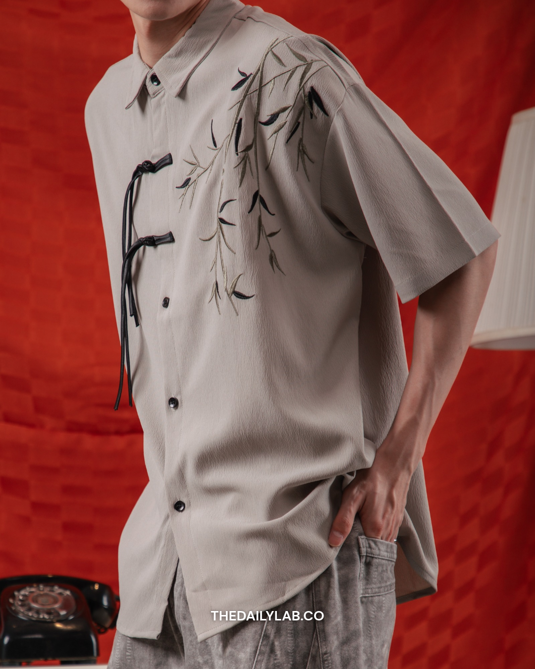 Ink Bamboo Knot Shirt