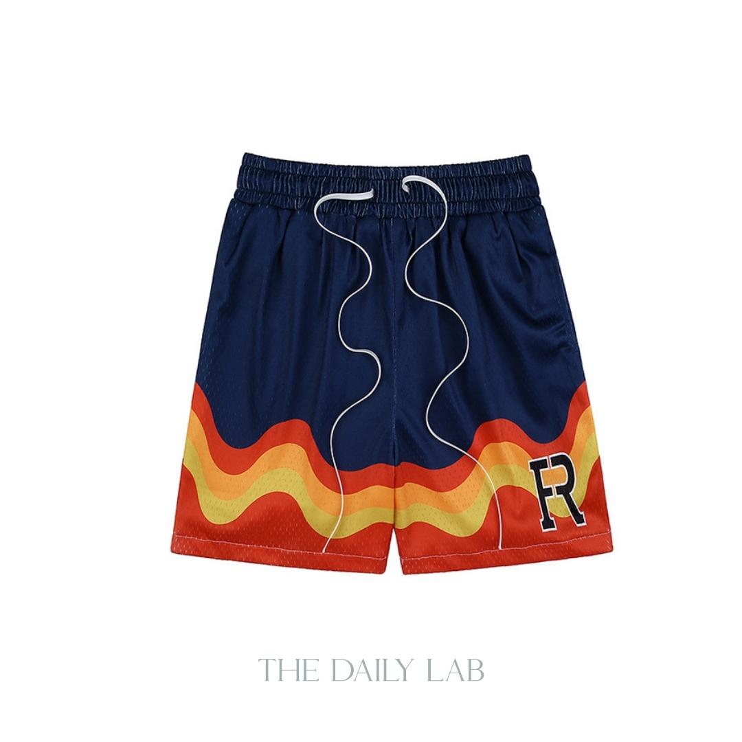 R Flames American Style Basketball Shorts